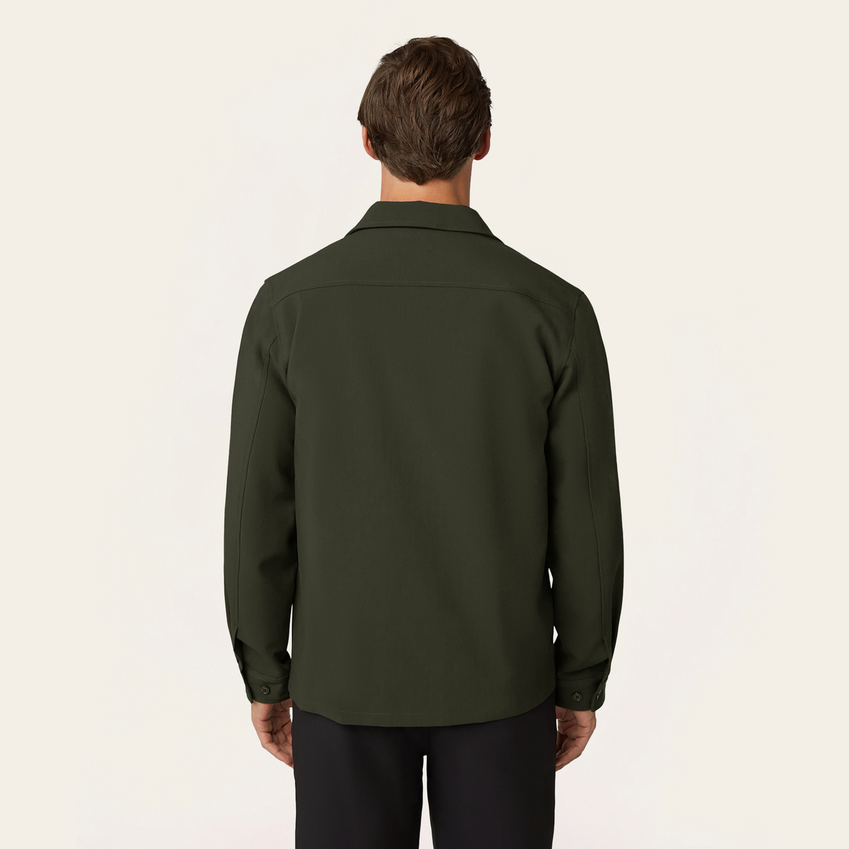 Shirt Jacket Dark Green