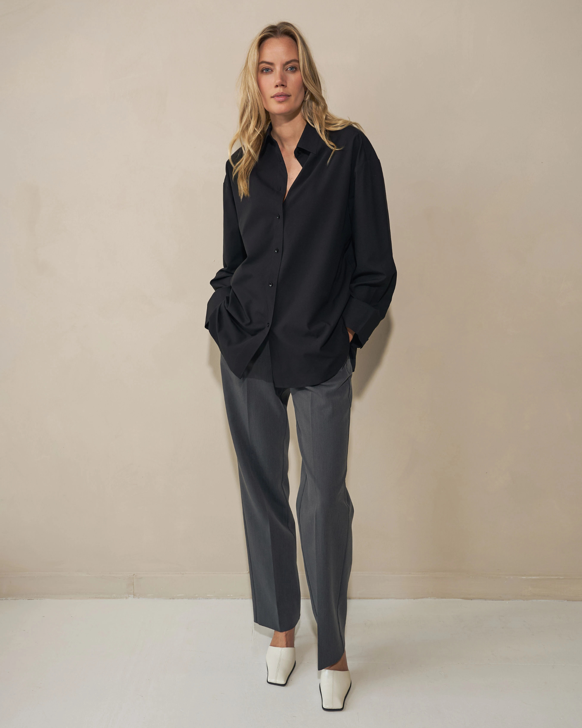 Loose fit Blouse - Black