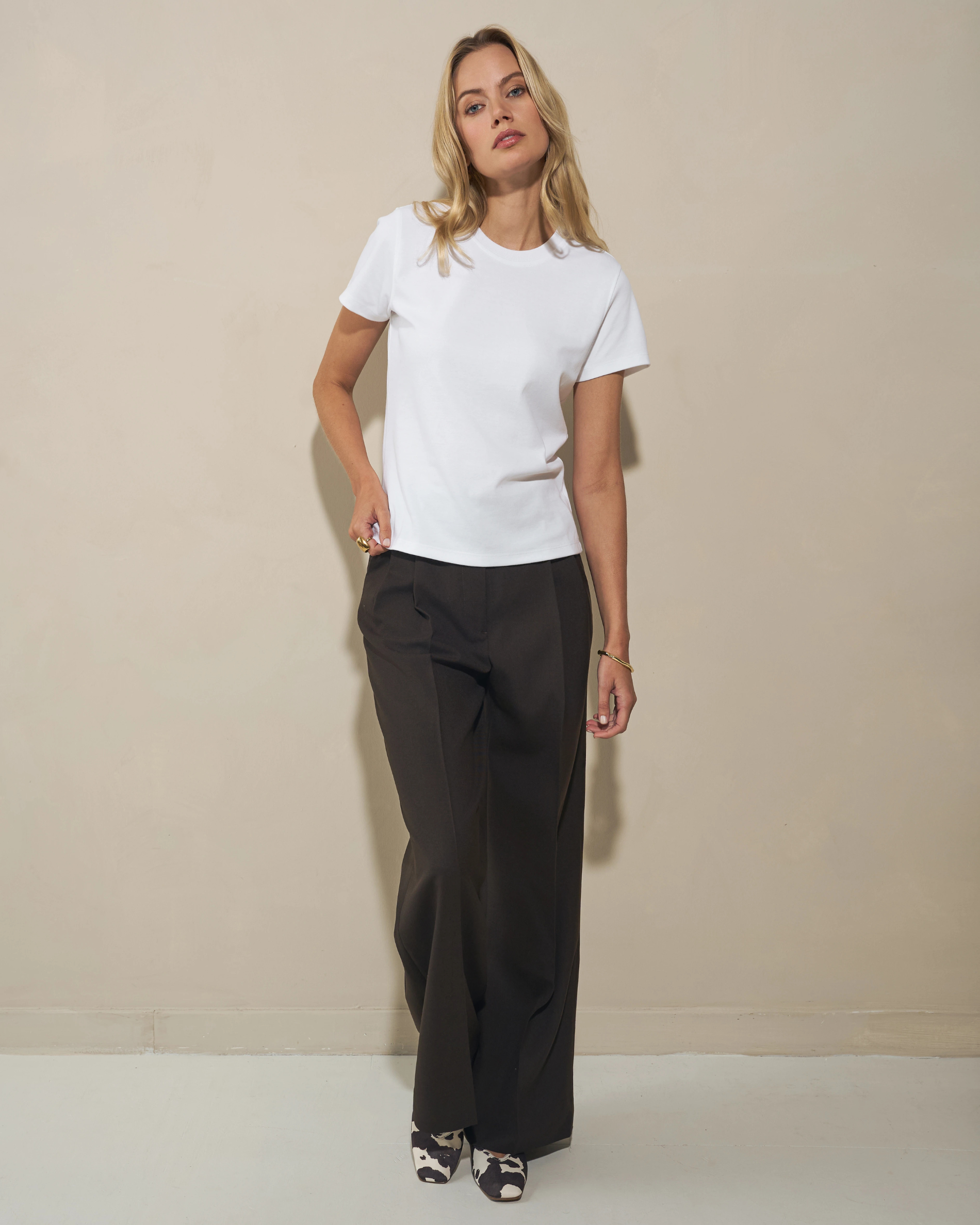 Slim T-shirt - White