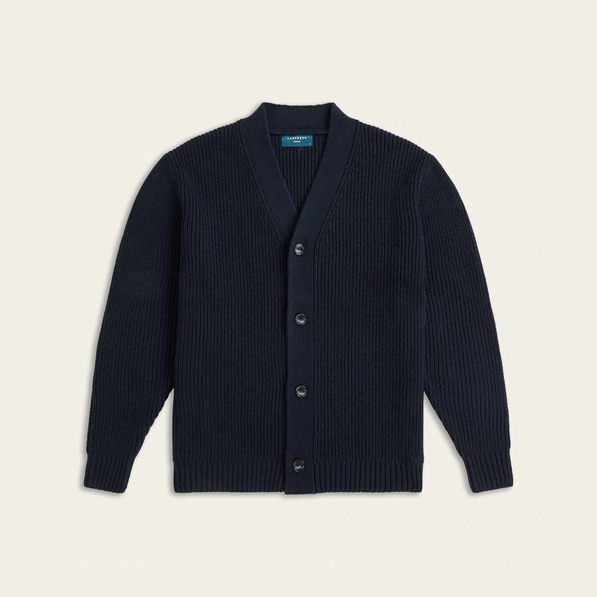 Heavy Seawool Cardigan Navy