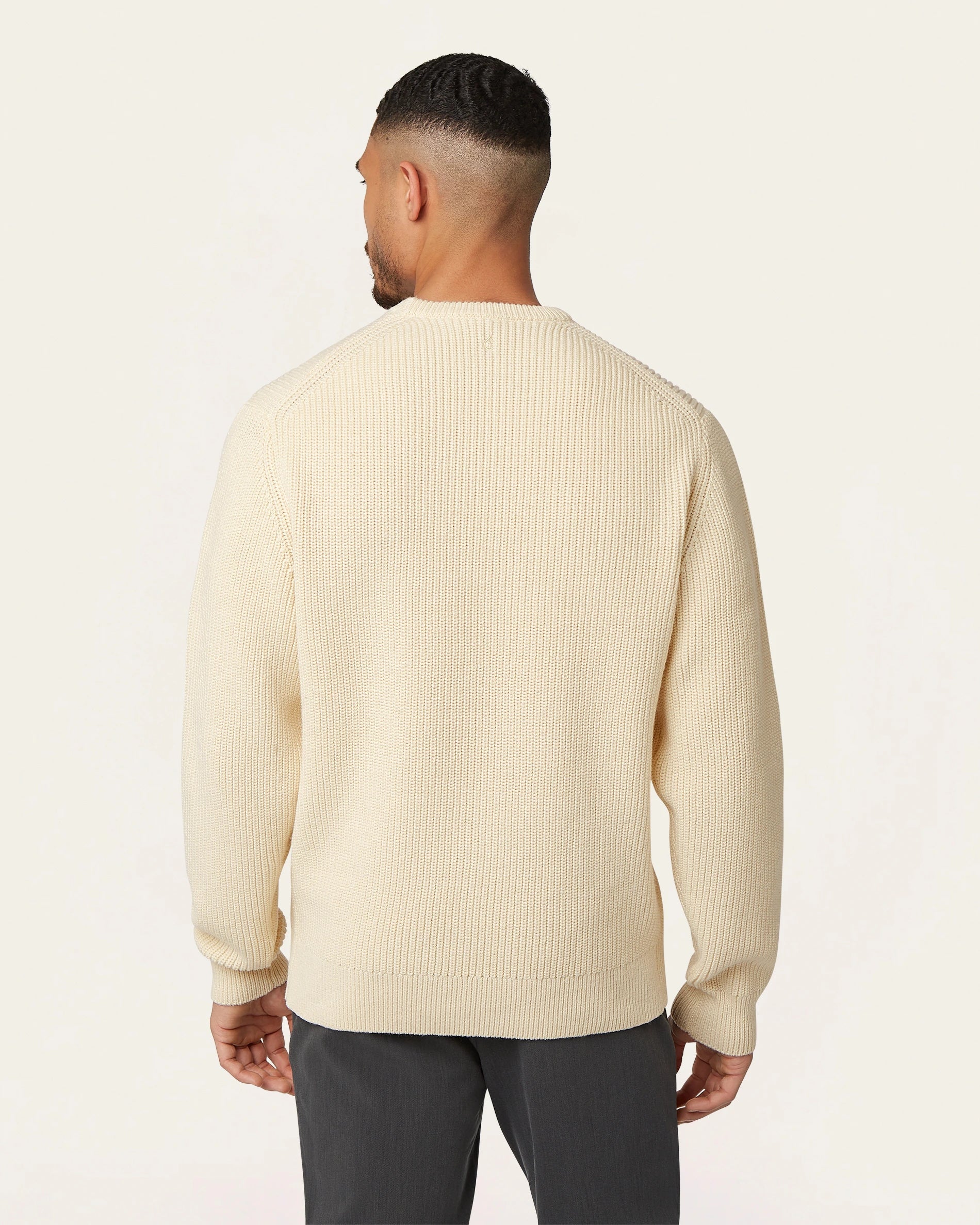 Heavy Seawool Crewneck Off-white