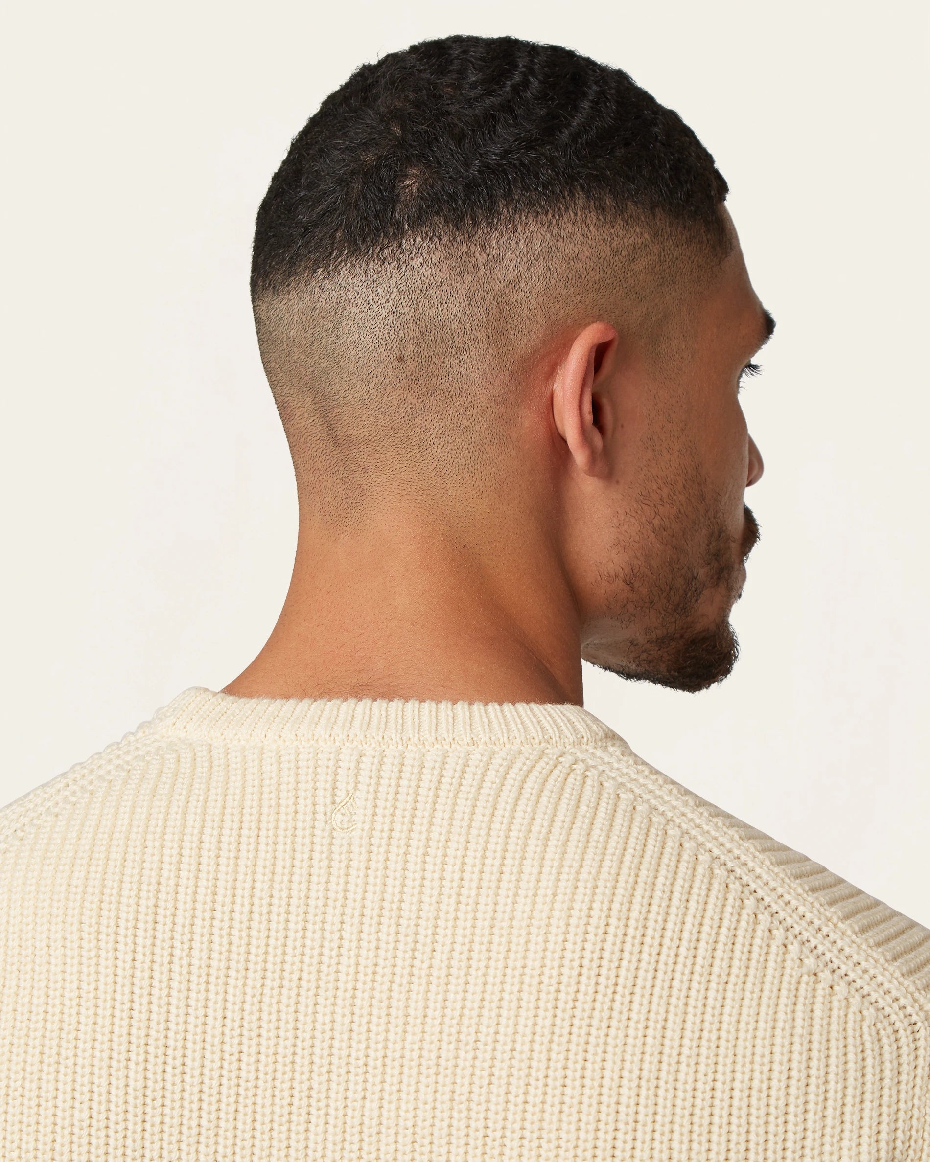 Heavy Seawool Crewneck Off-white