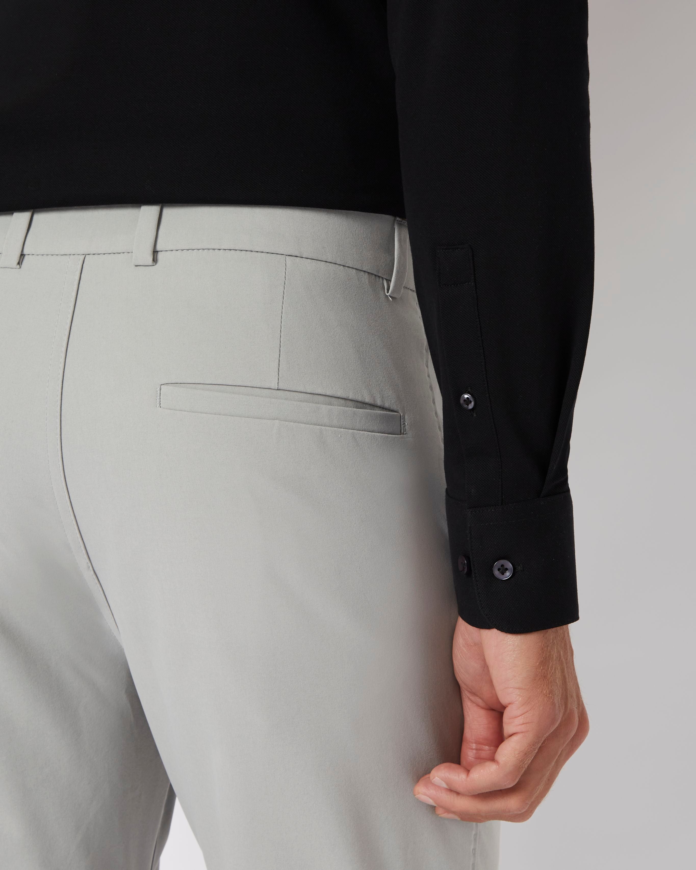 Knitted shirt 2-pack bundle | Sage & Black