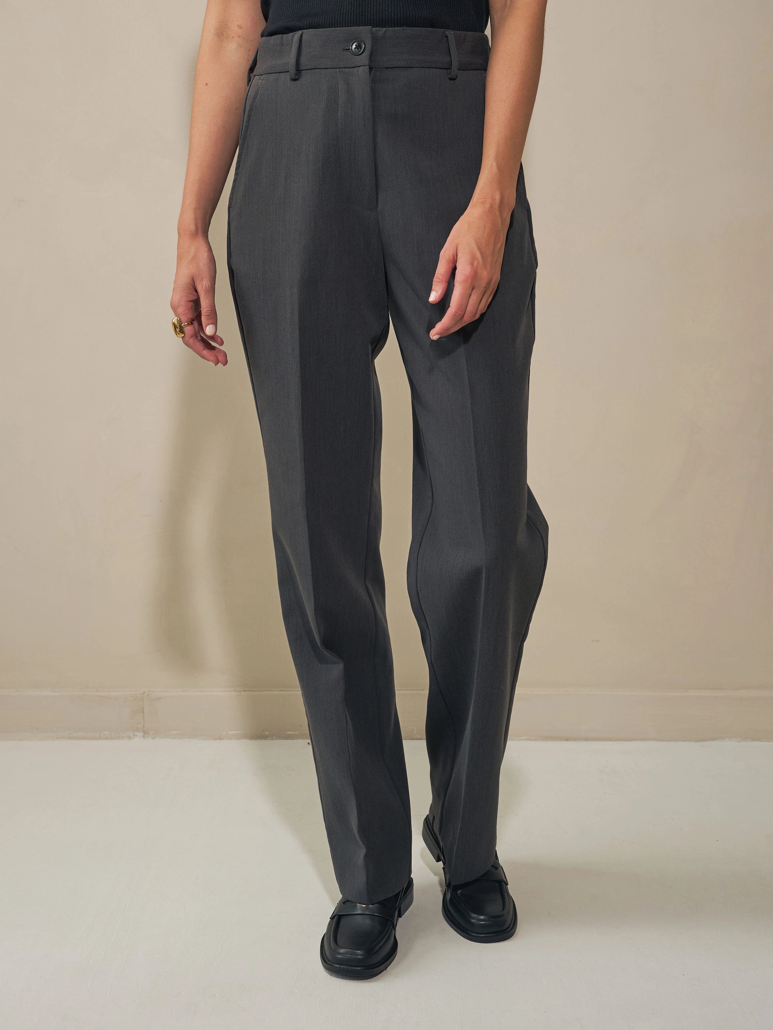 Straight pants - Dark Grey