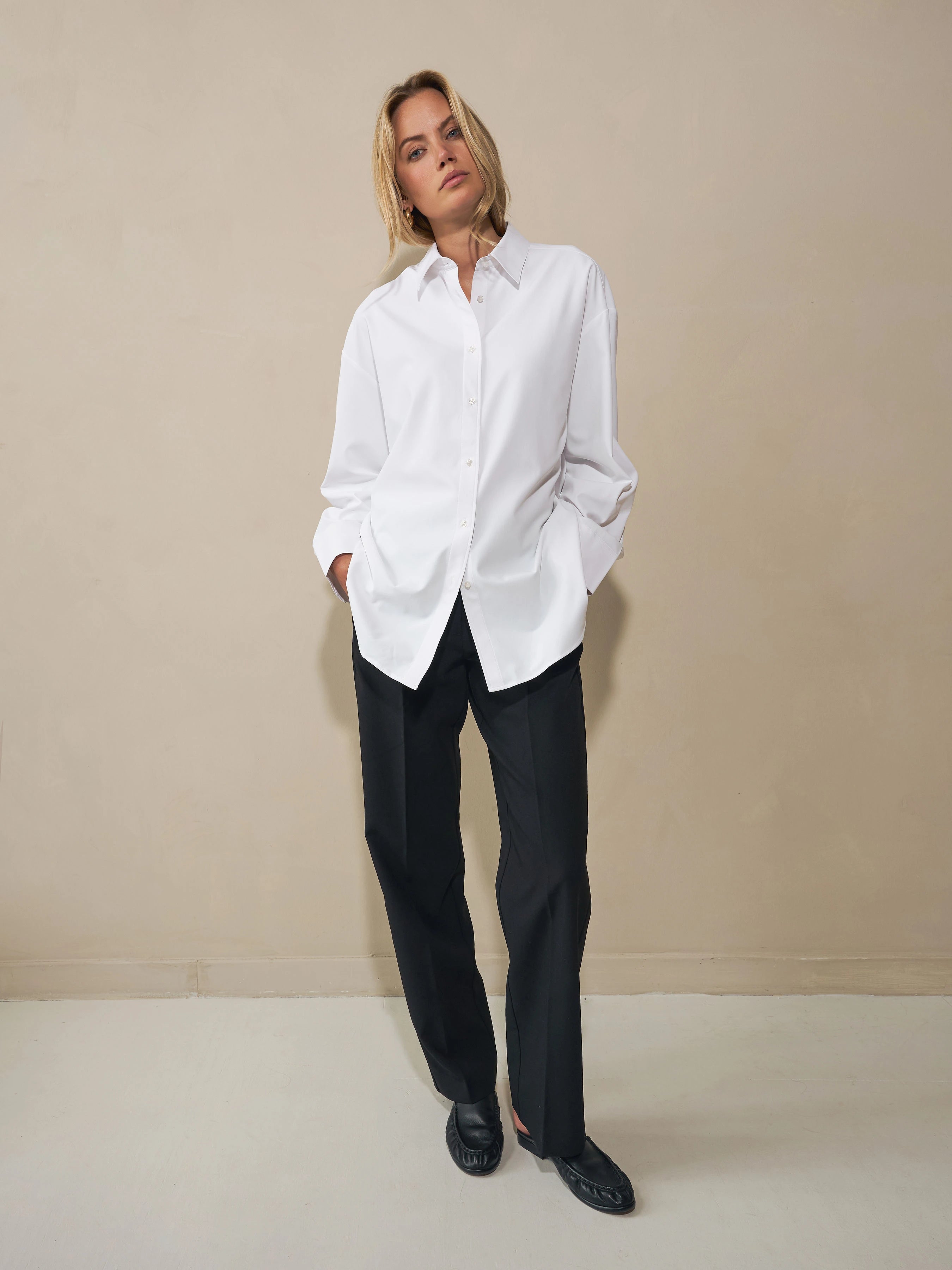 Loose fit Blouse - White