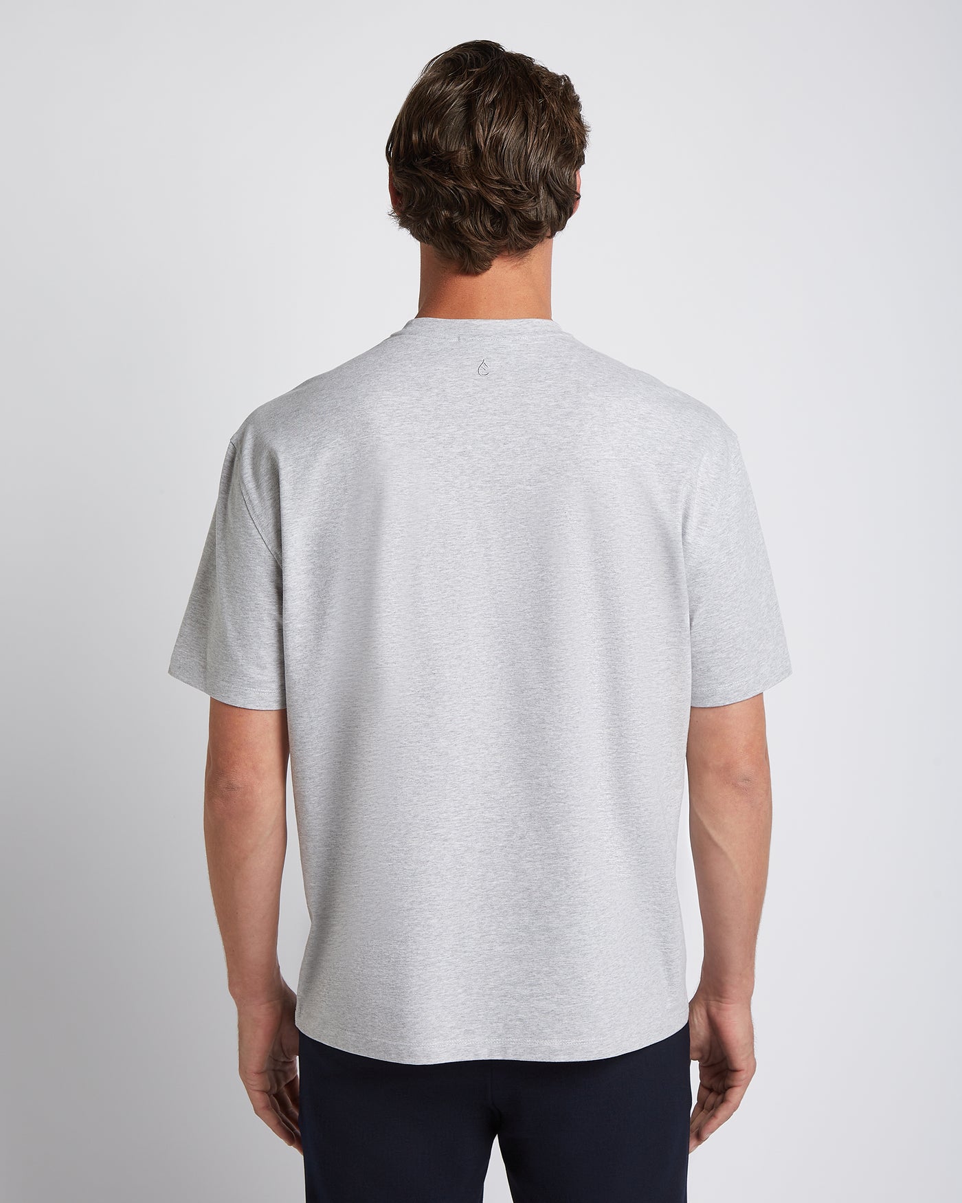 Relaxed T-shirt 3-pack bundle | White & Black & Light grey