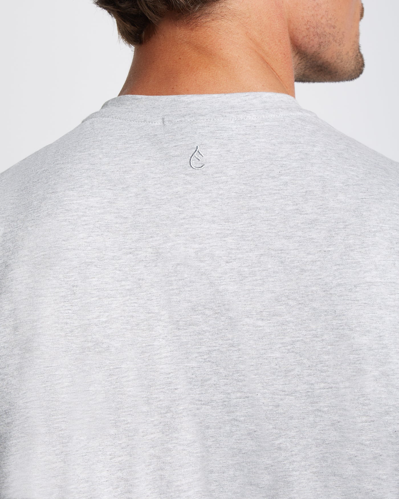 Relaxed T-shirt 3-pack bundle | White & Black & Light grey
