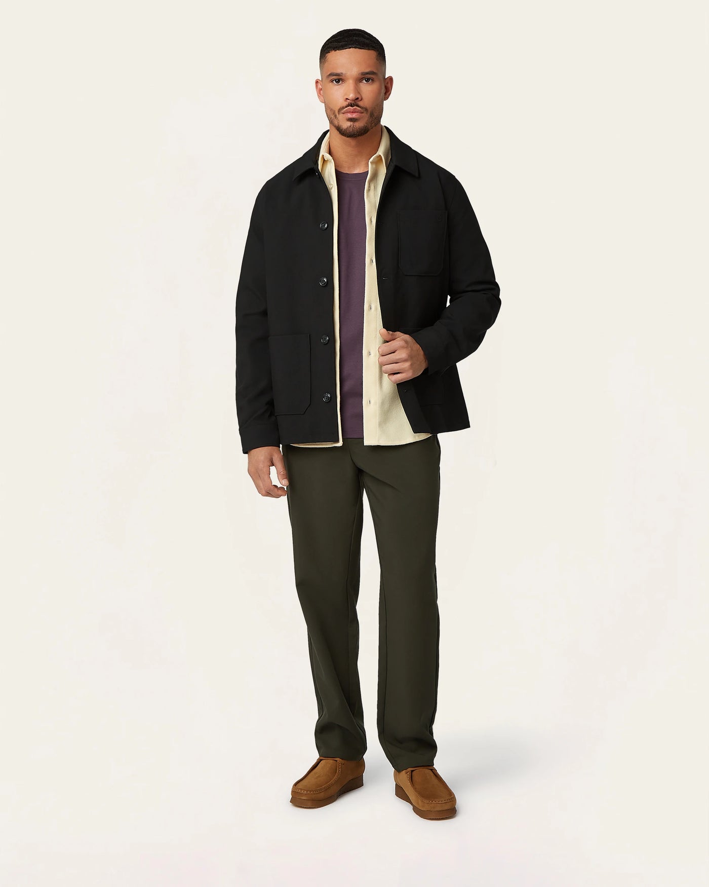 Shirt Jacket Black