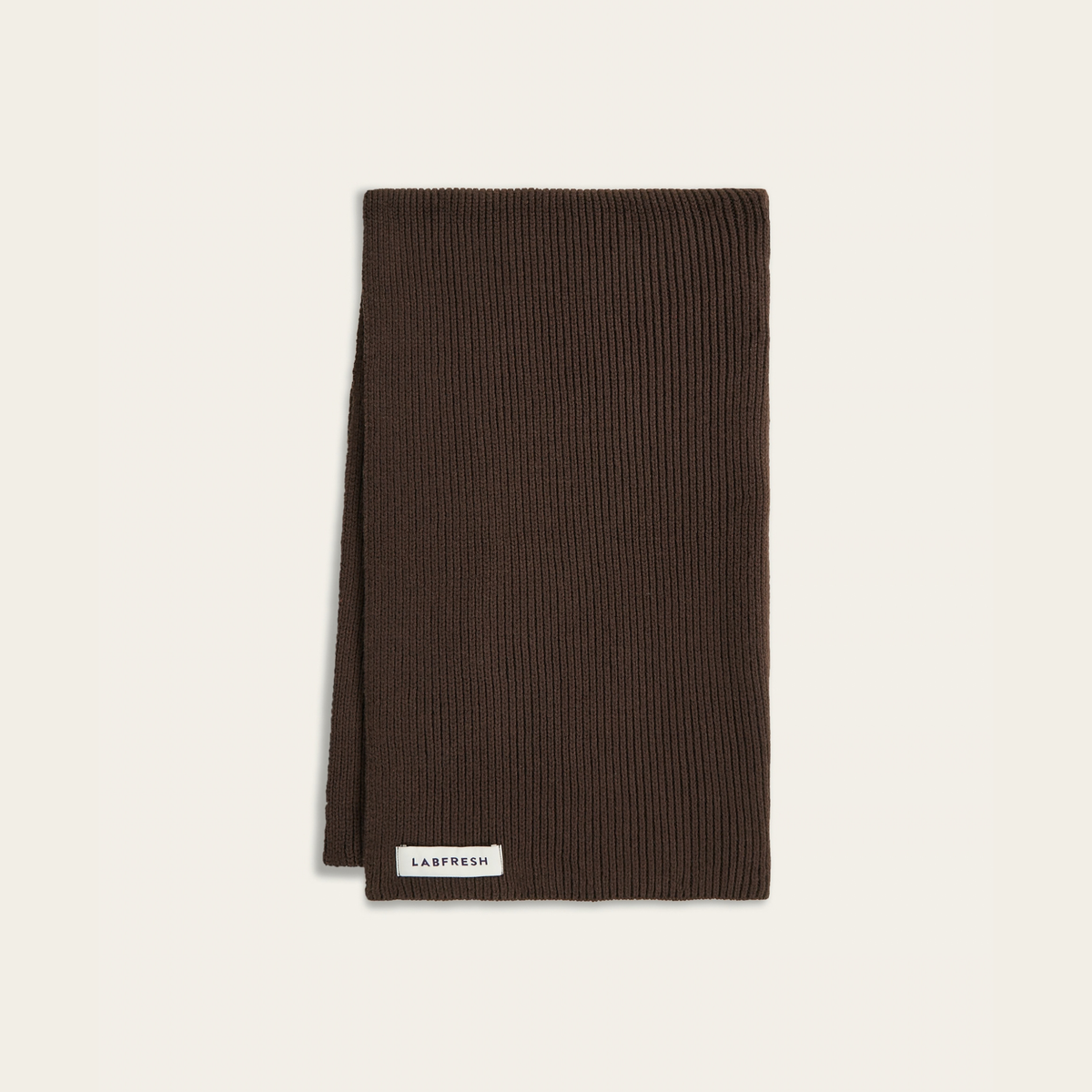Heavy Seawool Scarf Dark Brown