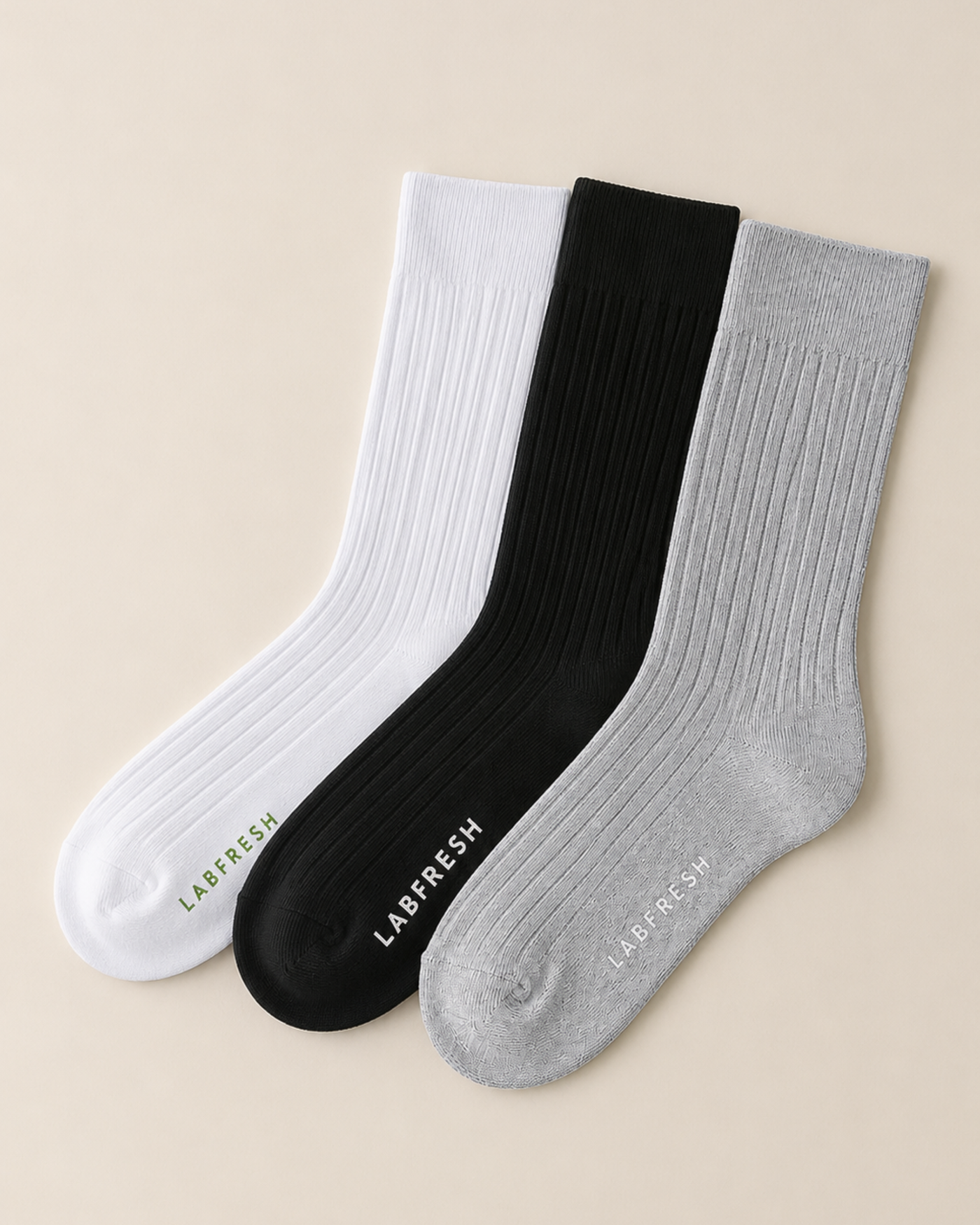 3-pack Classic odour-free socks Mixed