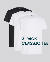 T-shirt 3-pack bundle | White & Black