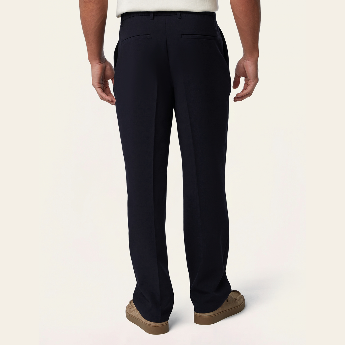 Straight Classic Pants Navy