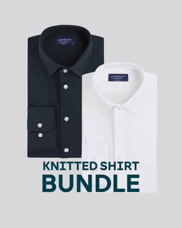 Knitted shirt 2-pack bundle