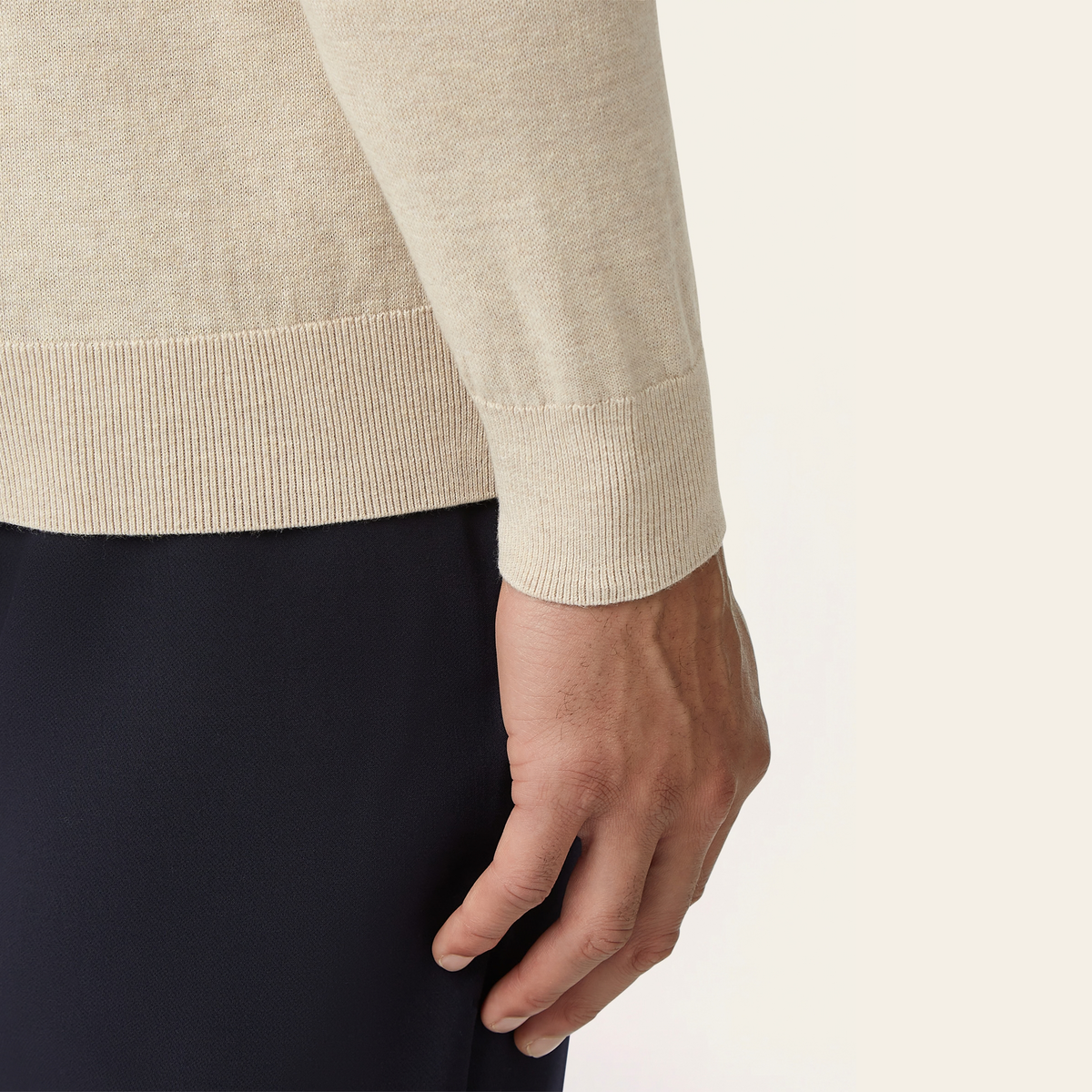Seawool Crewneck Sand