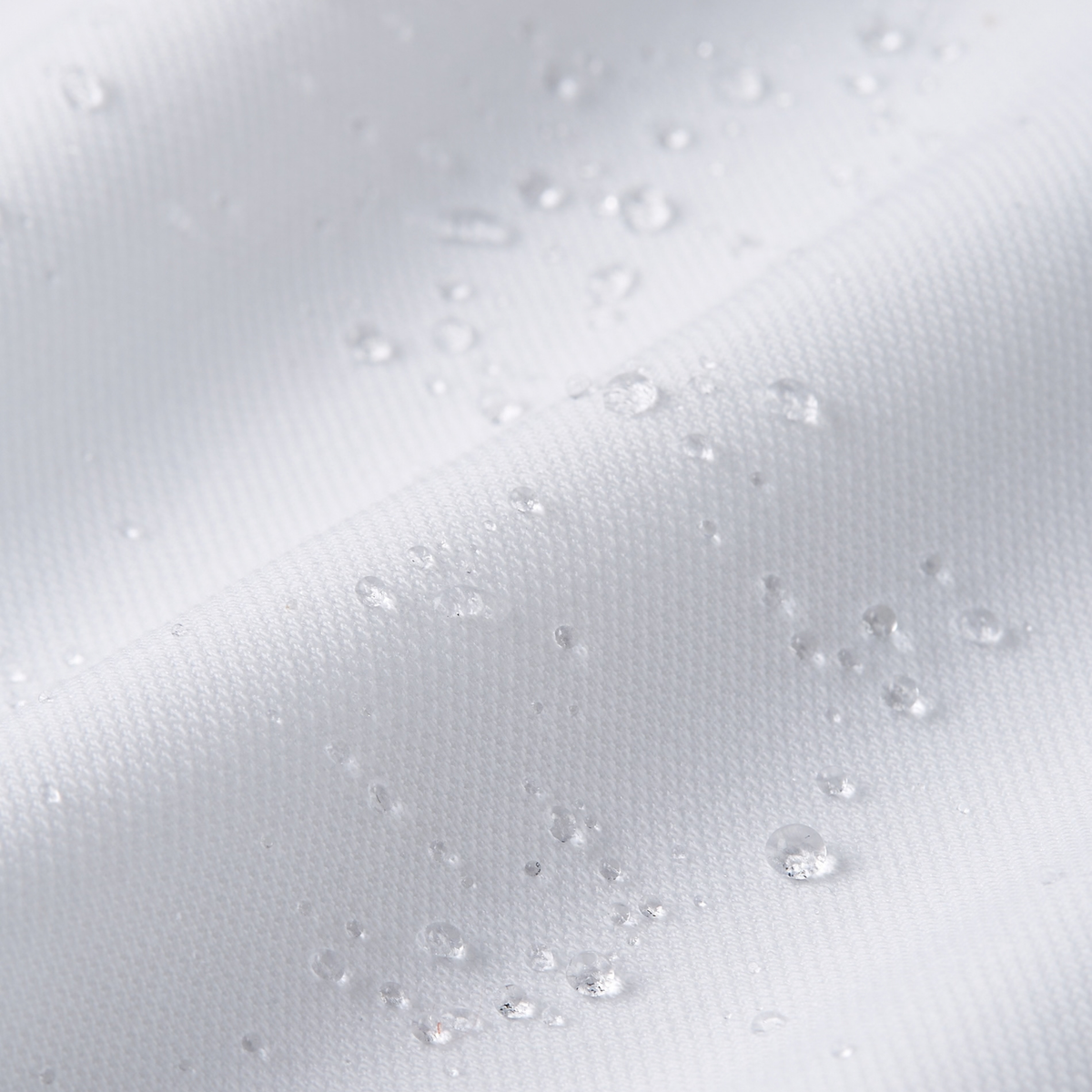 Knitted non-iron shirt white