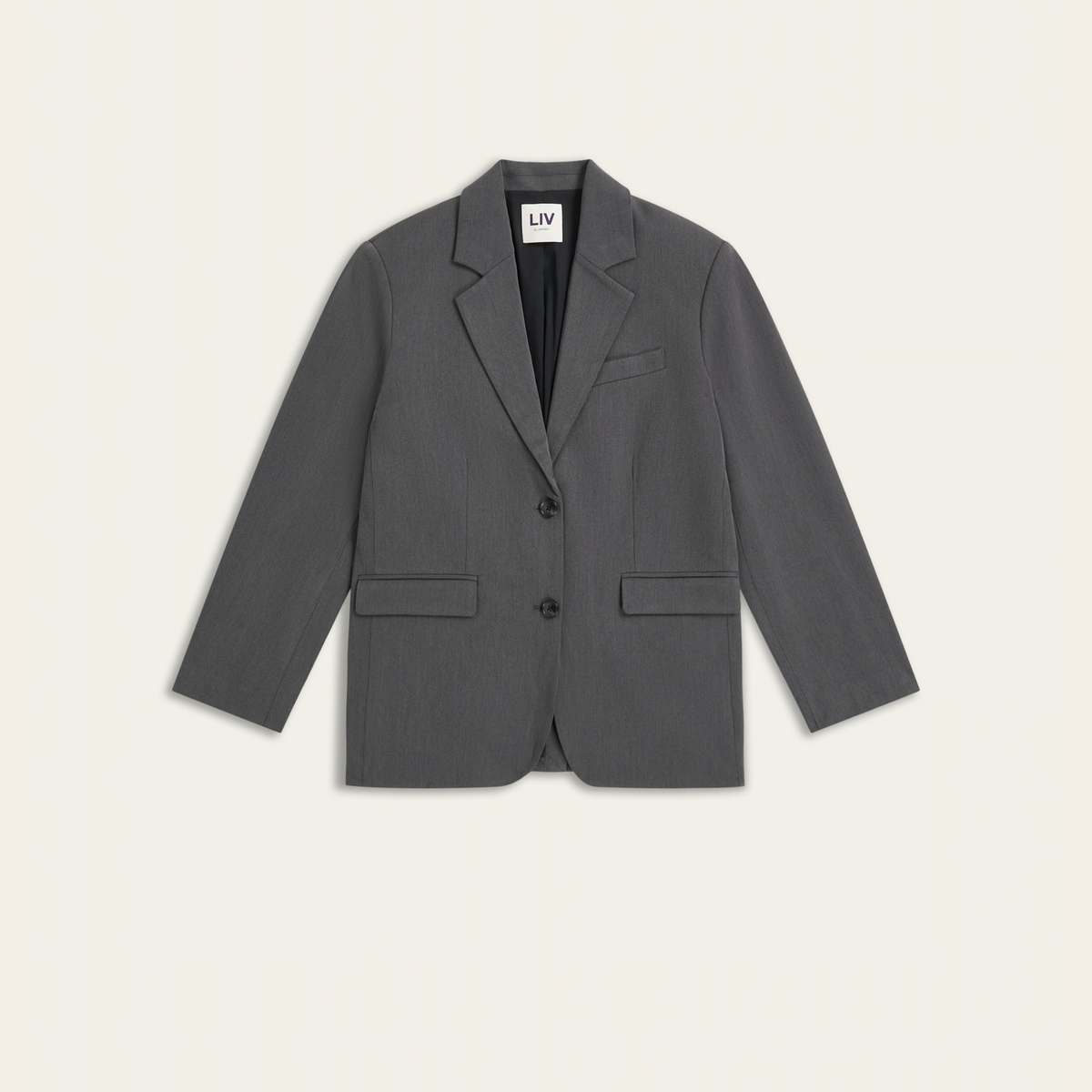 Signature Blazer - Dark Grey