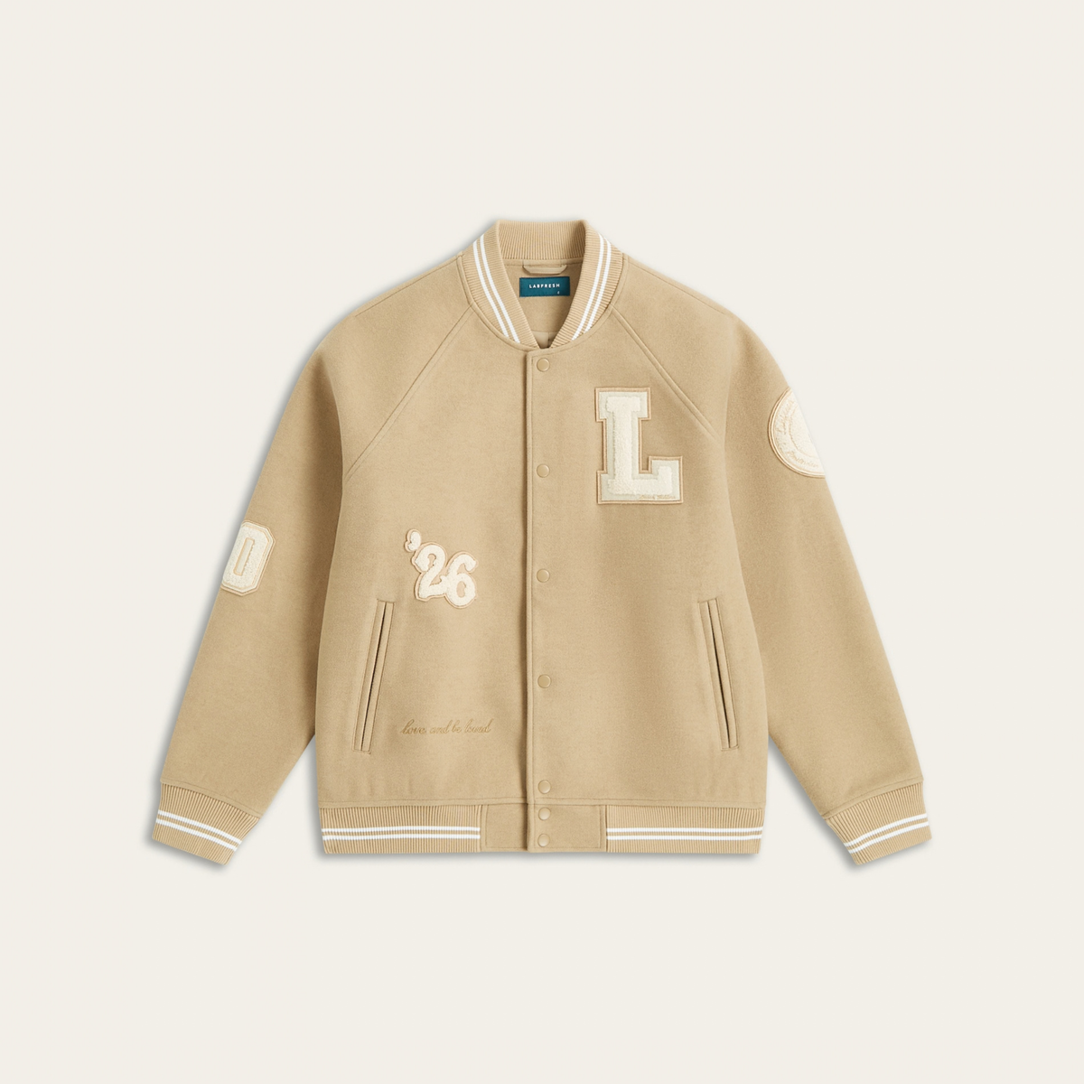Varsity Jacket Camel