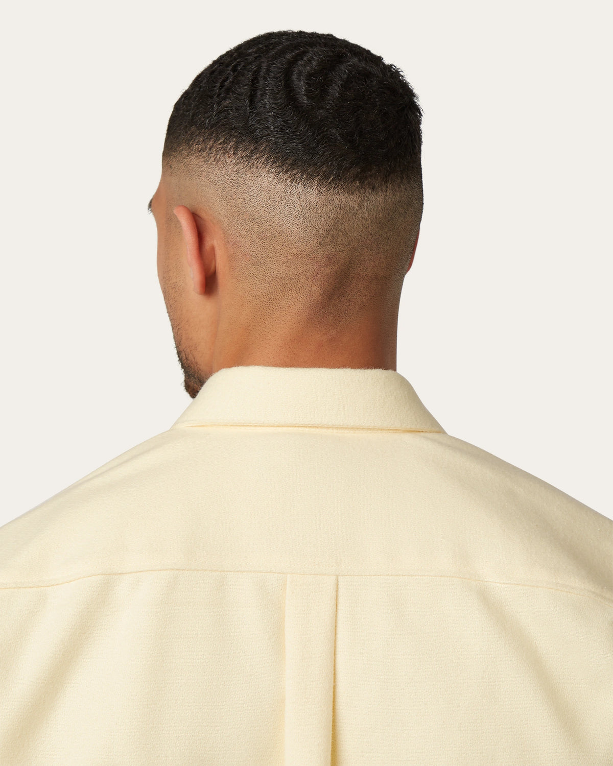 Flannel shirt Butter Yellow