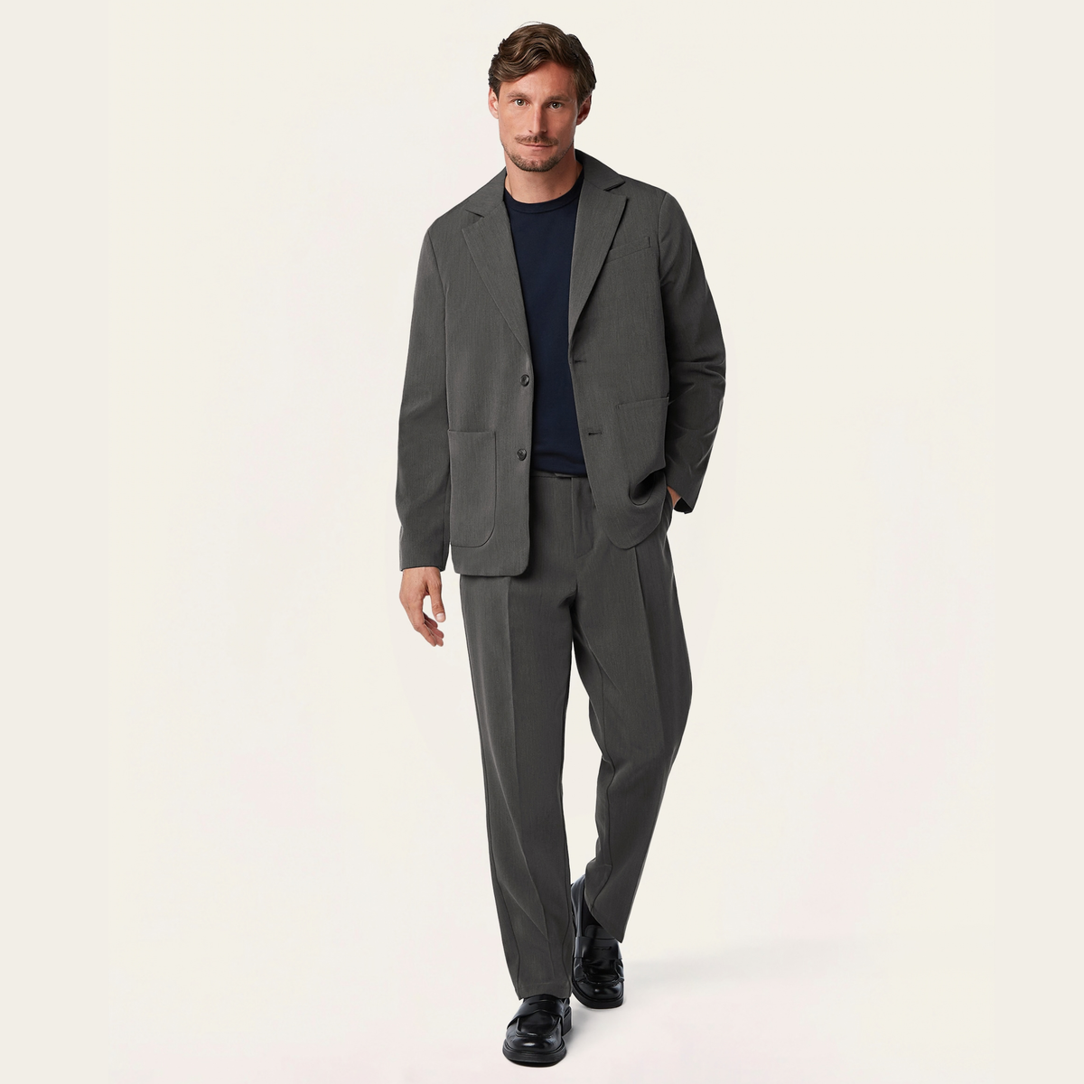 Travel Suit Dark Grey
