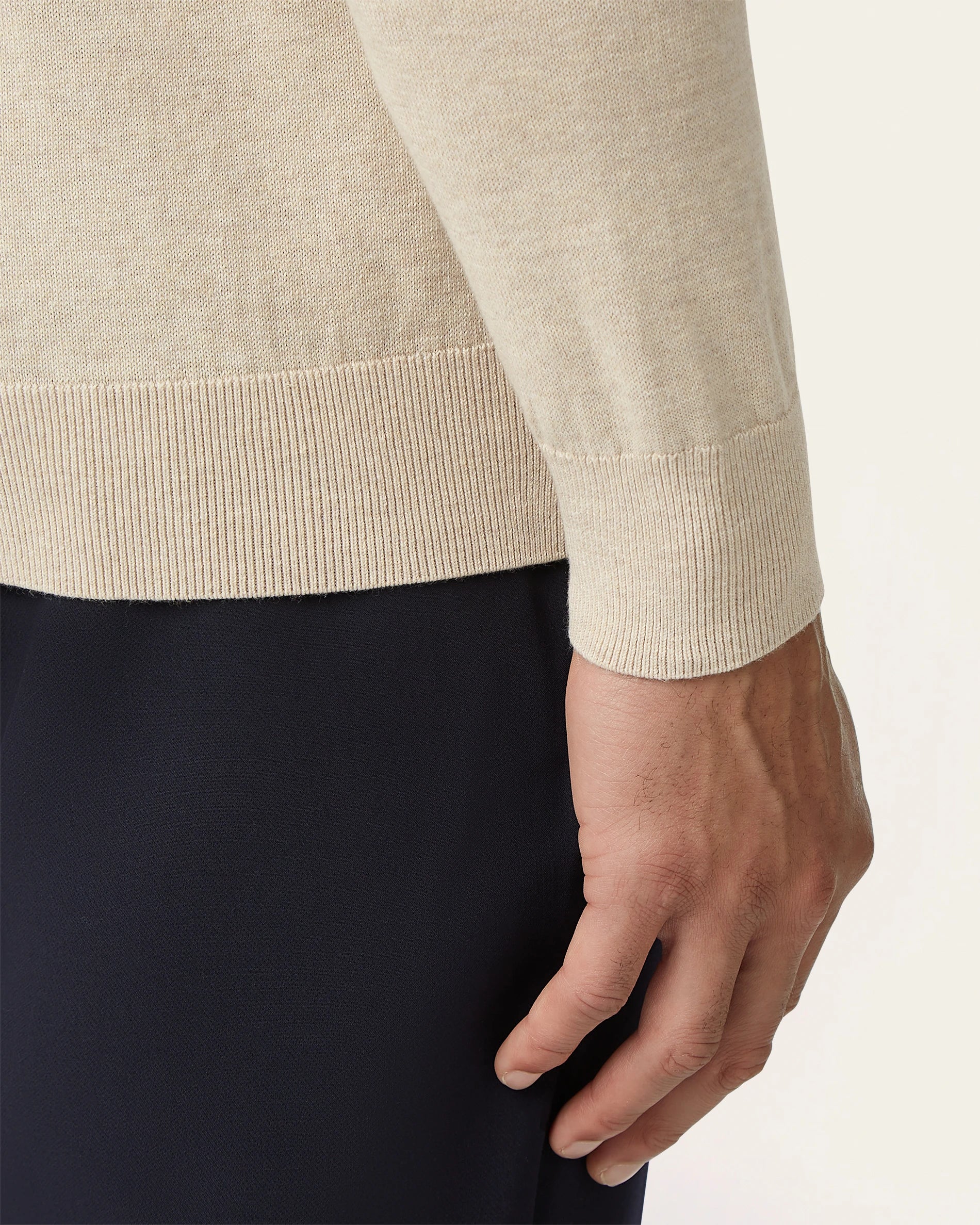 Seawool Crewneck Sand