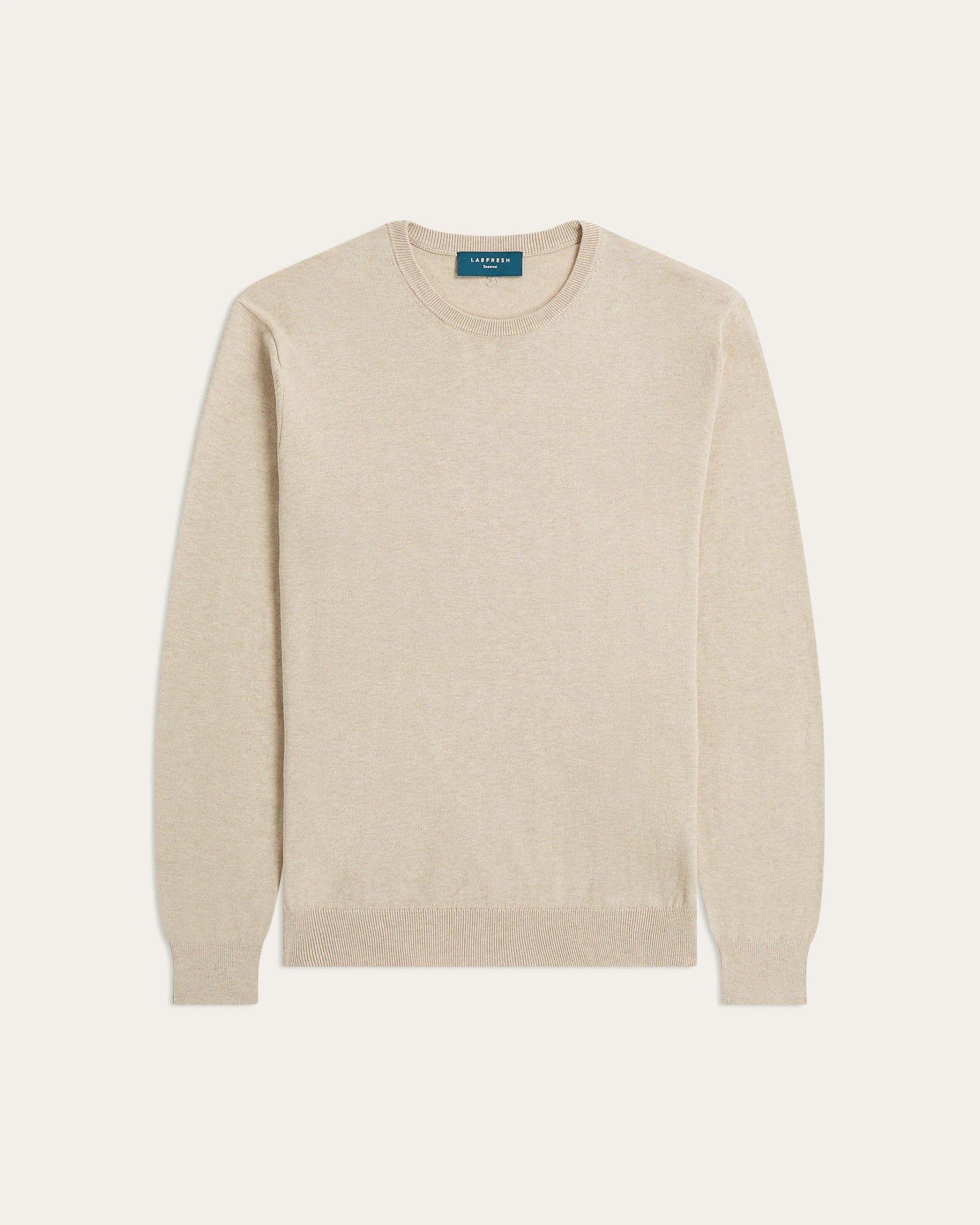 Seawool Crewneck Sand