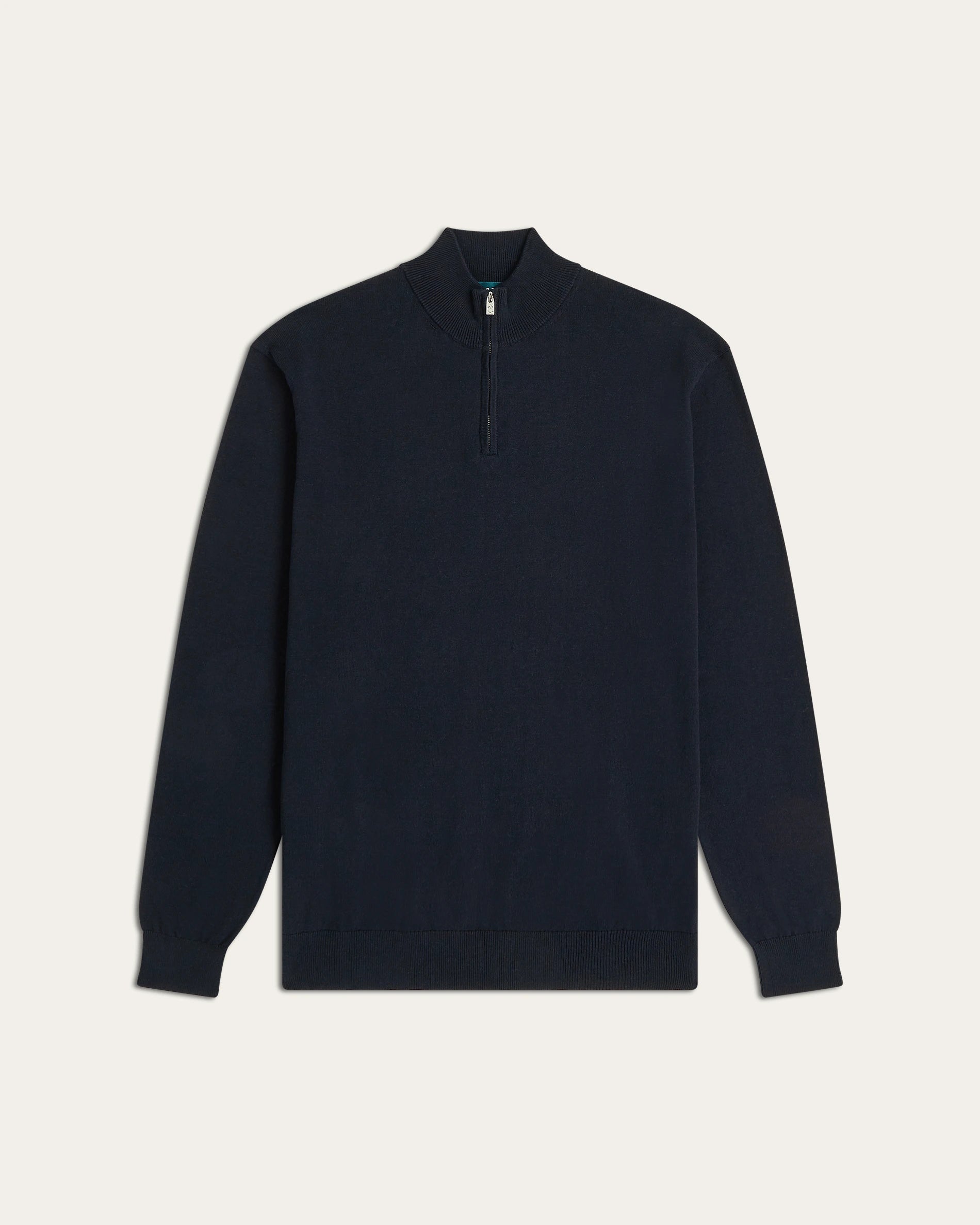 Seawool Half Zip Navy