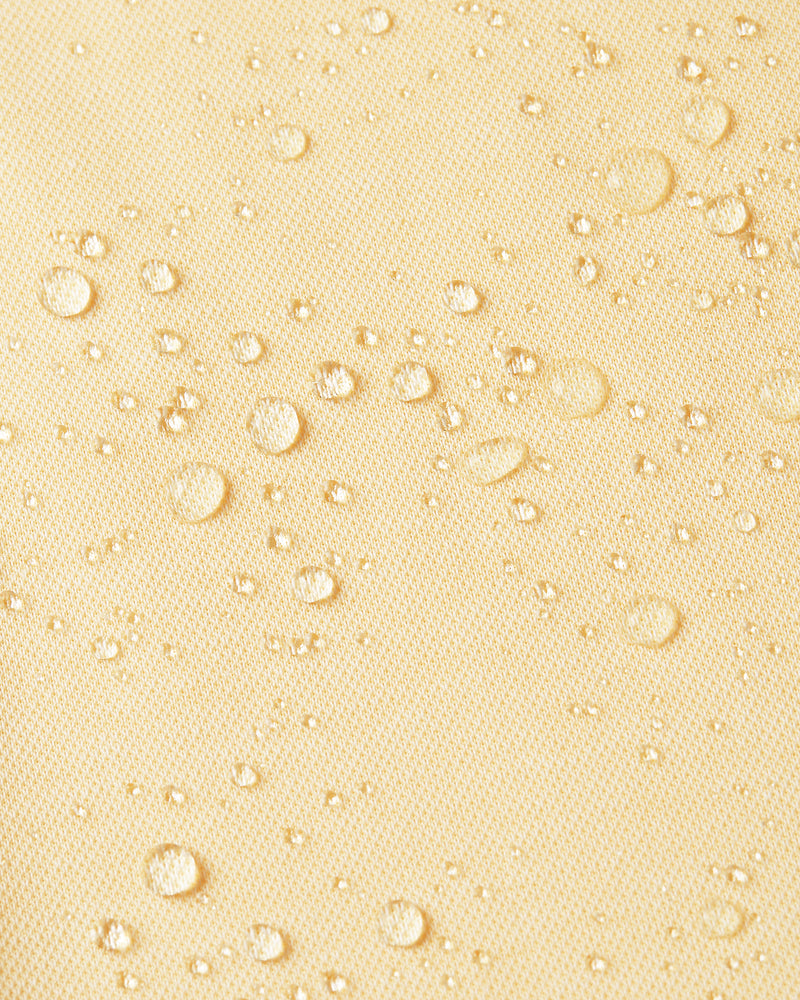 Knitted non-iron shirt Yellow