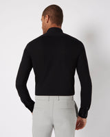 Knitted shirt black