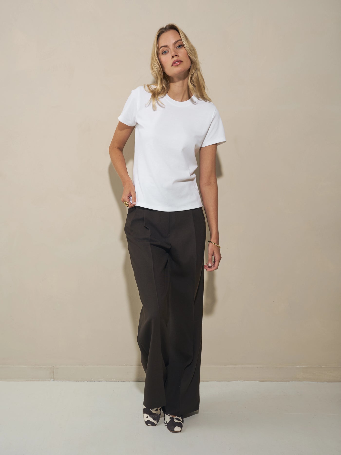 Slim T-shirt - White