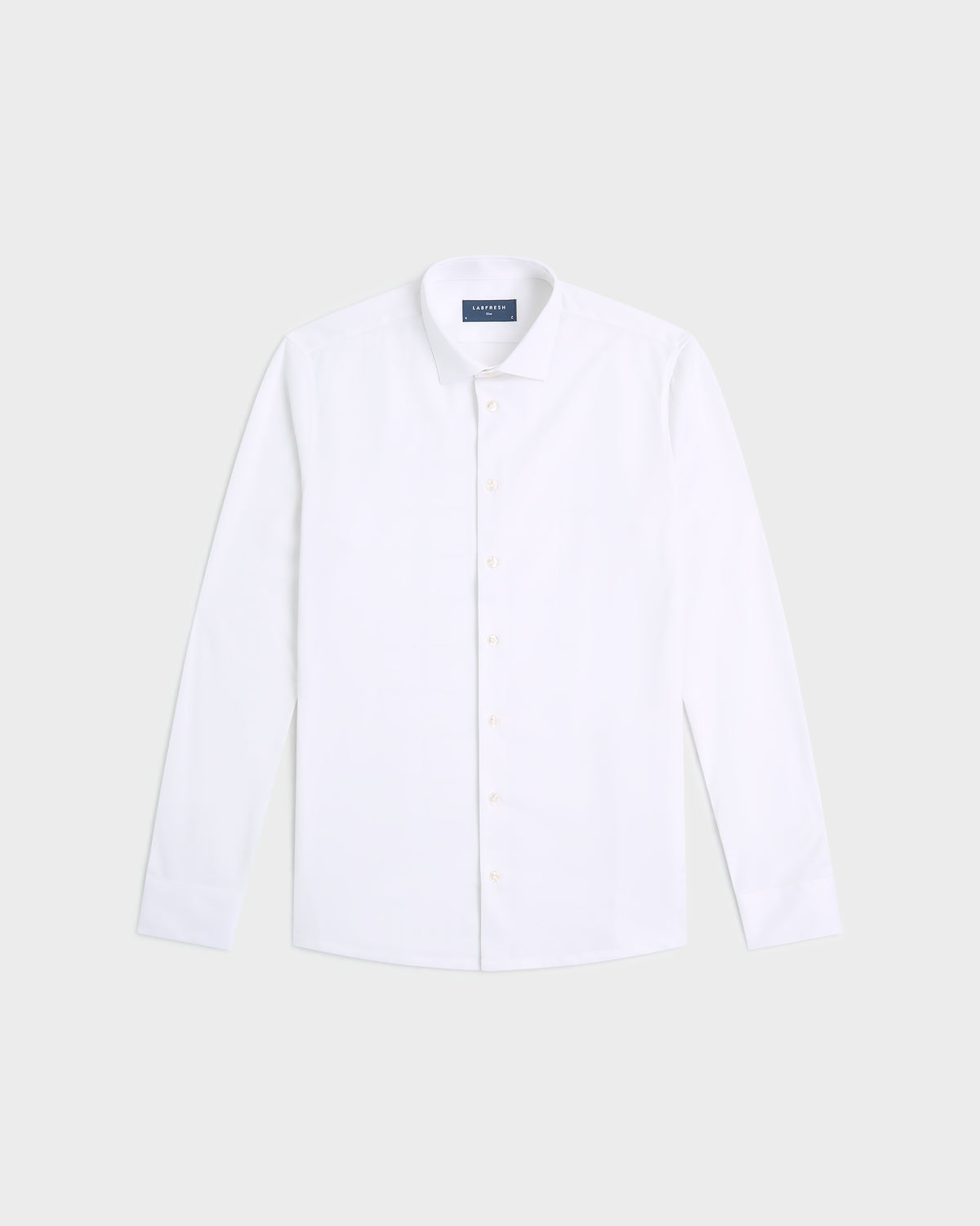 Prior Tech: Non-iron stretch shirt white