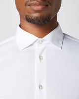 Non-iron stretch shirt white