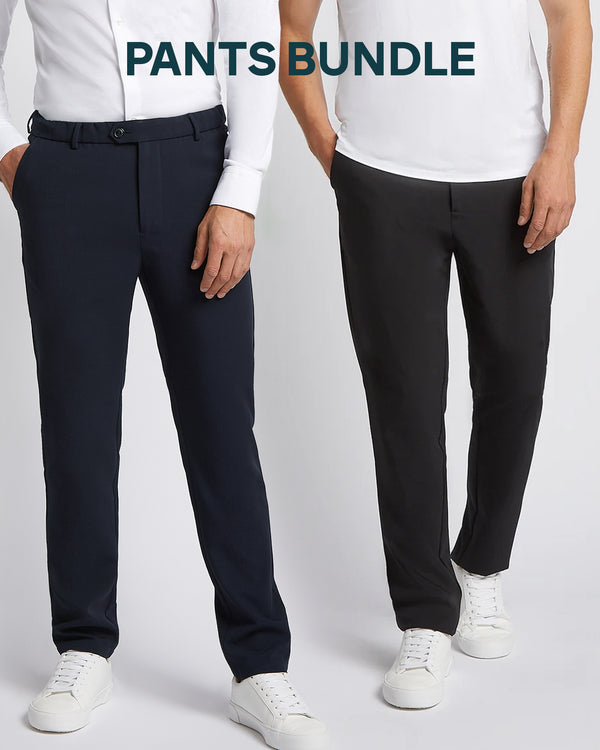 Classic pants 2-pack bundle | Navy & Black