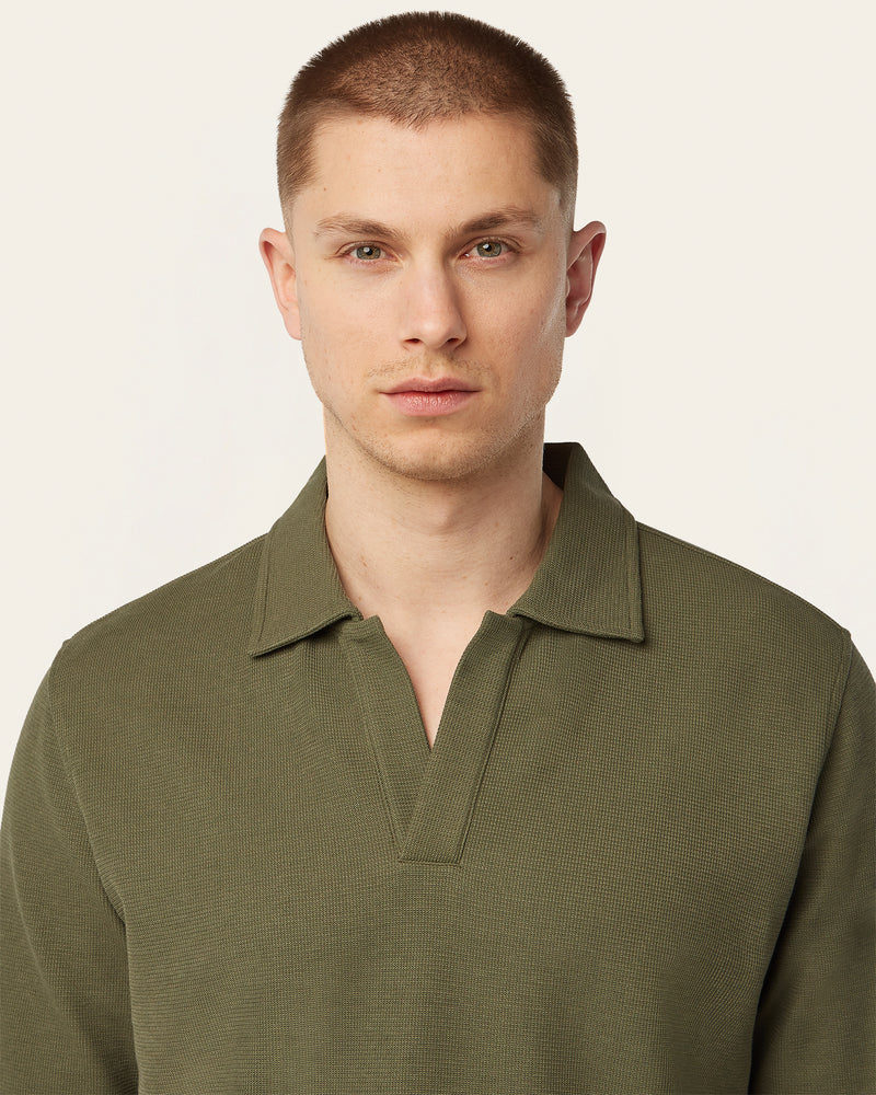 Relaxed Polo Olive