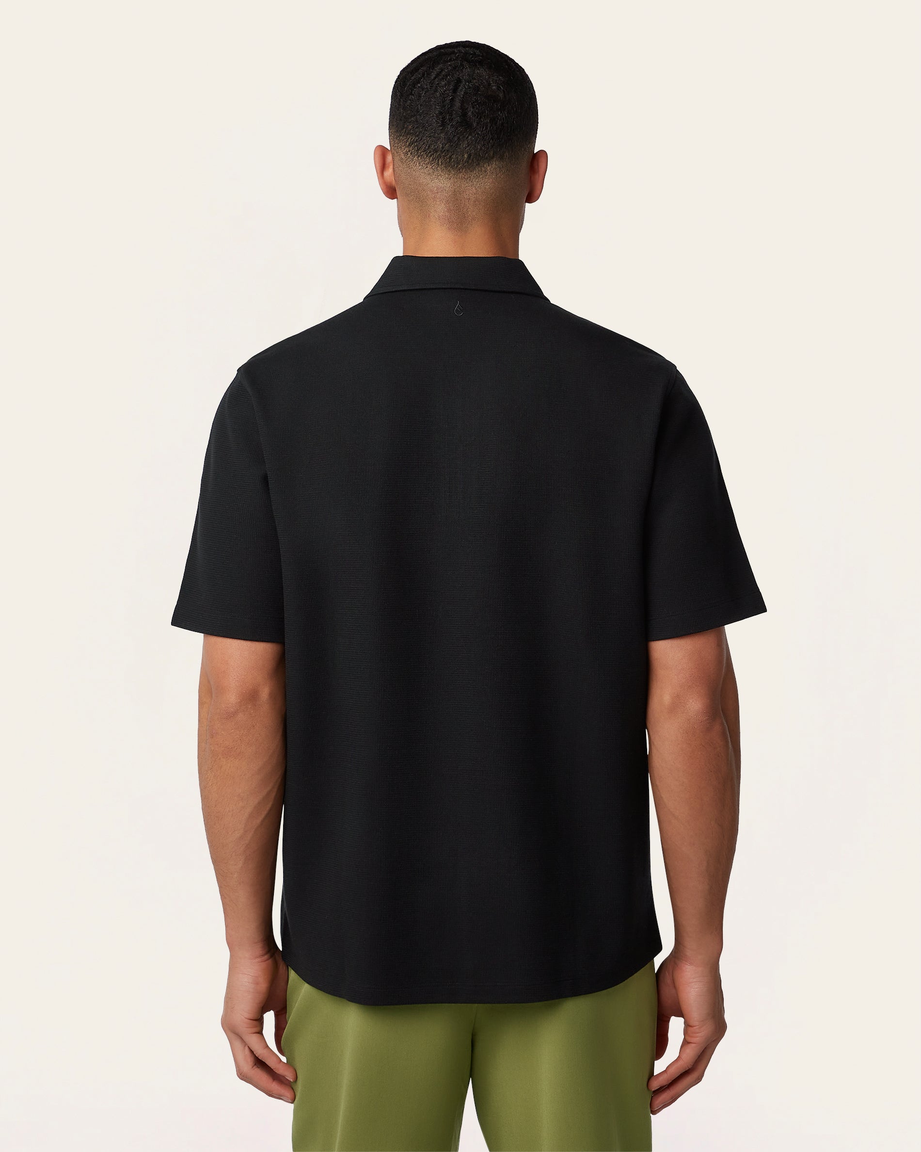 トップス trvo black hole polo Polo_Entrada26_Negro_JZ6660_db