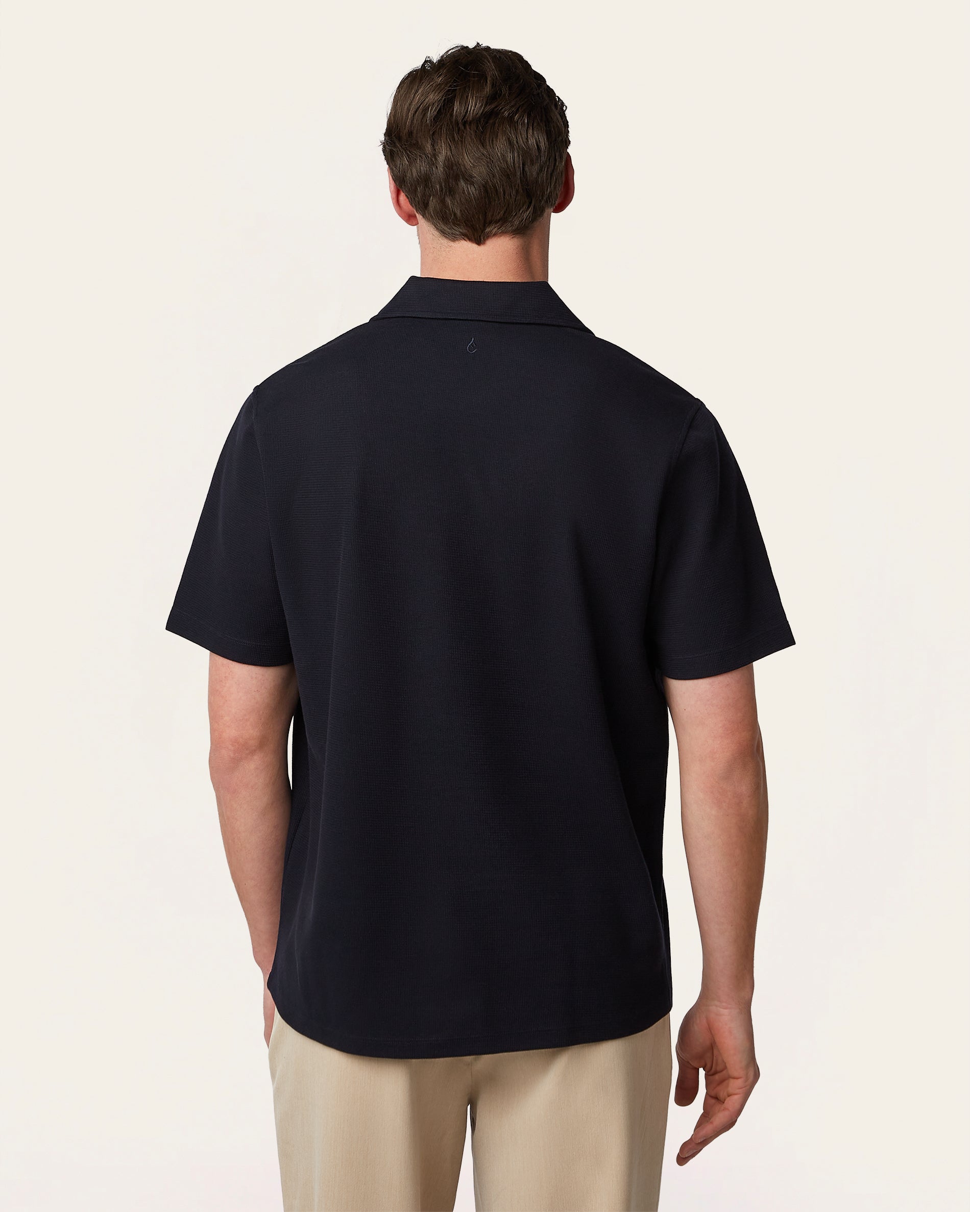 Navy Relaxed Fit Polo Shirt – Odour Resistant | LABFRESH