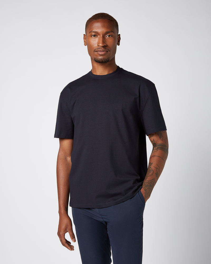 Relaxed T-shirt navy