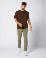 Relaxed T-shirt Moderate Brown