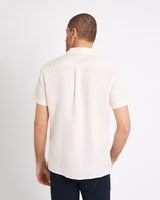 Short sleeve shirt off-white stripe