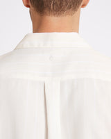 Short sleeve shirt off-white stripe