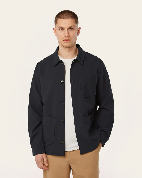 Shirt Jacket Navy