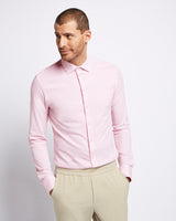 Knitted shirt soft pink