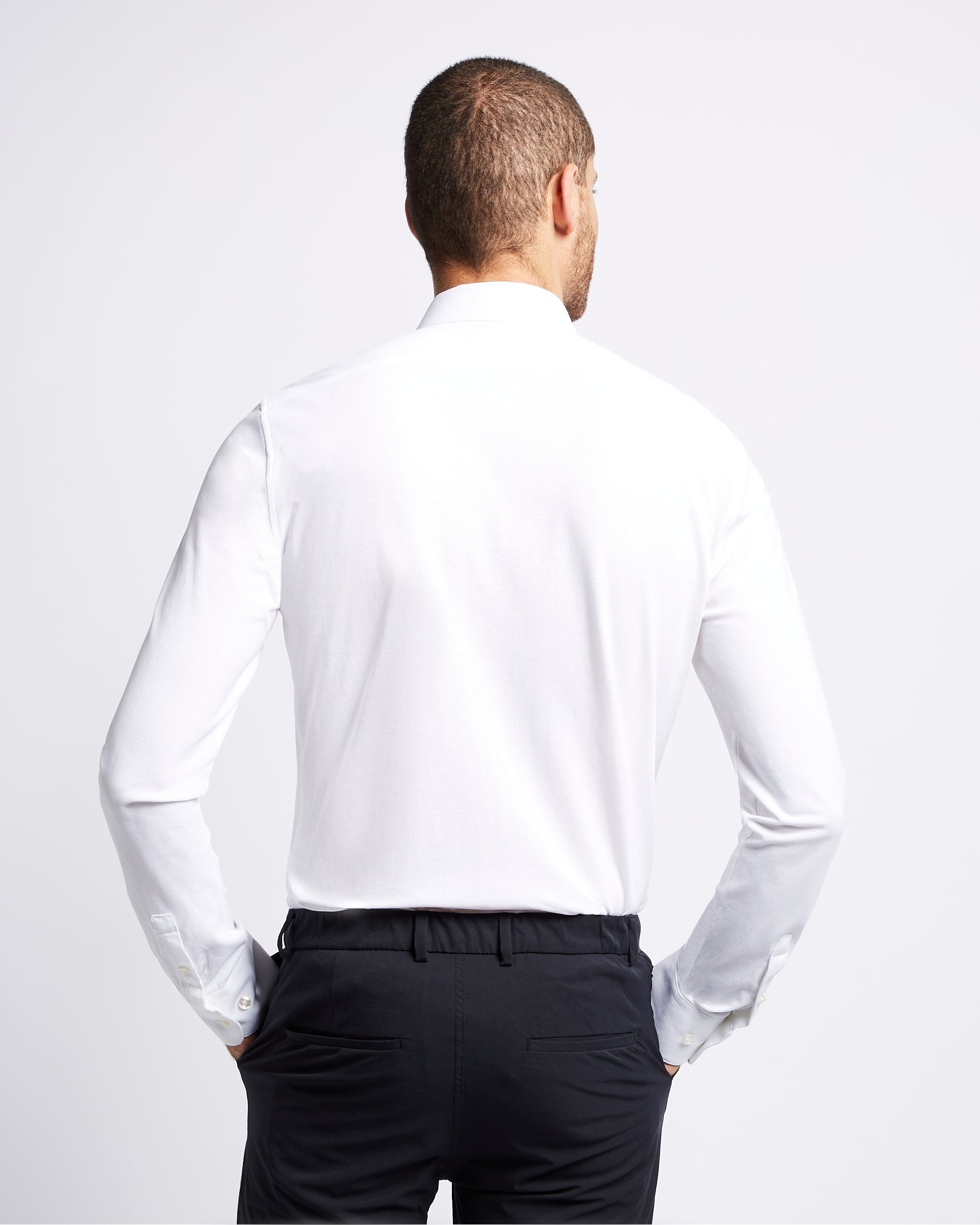 Knitted shirt 2-pack bundle | Black & White