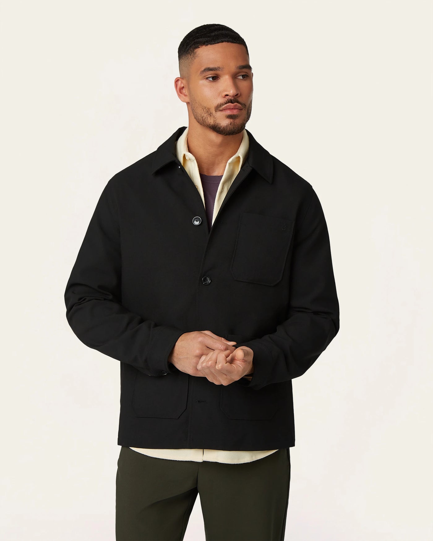 Shirt Jacket Black