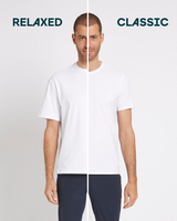 Relaxed T-shirt navy