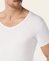 Sweat-proof undershirt white