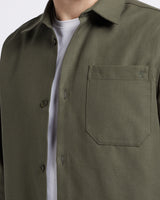 Overshirt Dark Green