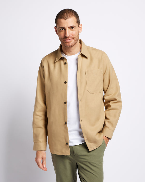 Overshirt Taupe